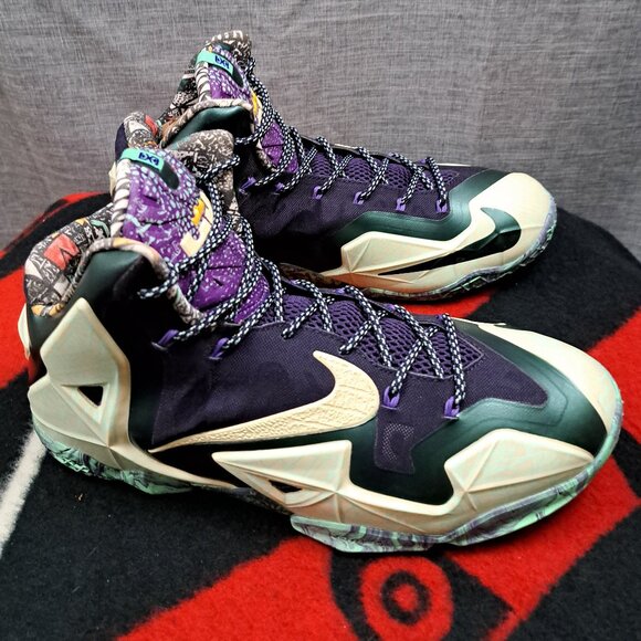 %Size 10 Nike LeBron 11 All Star Gator King 2014 Men Sneakers  A 10 main image 11